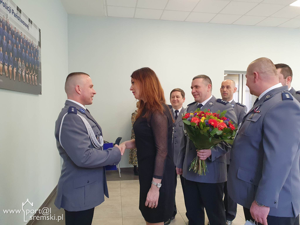 Przekazanie rozkazu w komendzie w Śremie