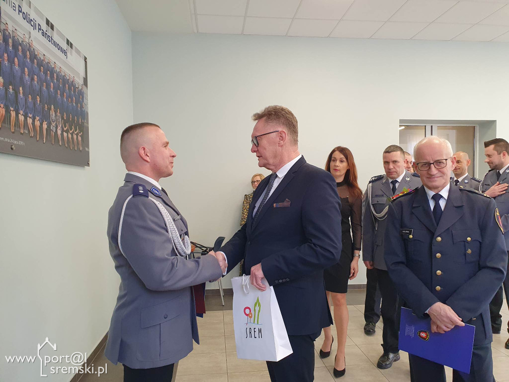 Przekazanie rozkazu w komendzie w Śremie