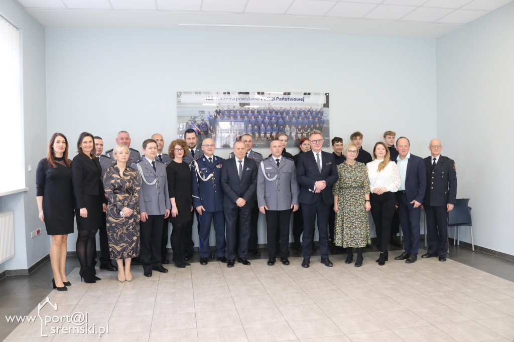 Przekazanie rozkazu w komendzie w Śremie