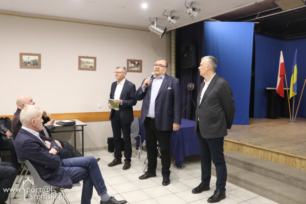 Posłowie Nowak i Siemoniak w Śremie