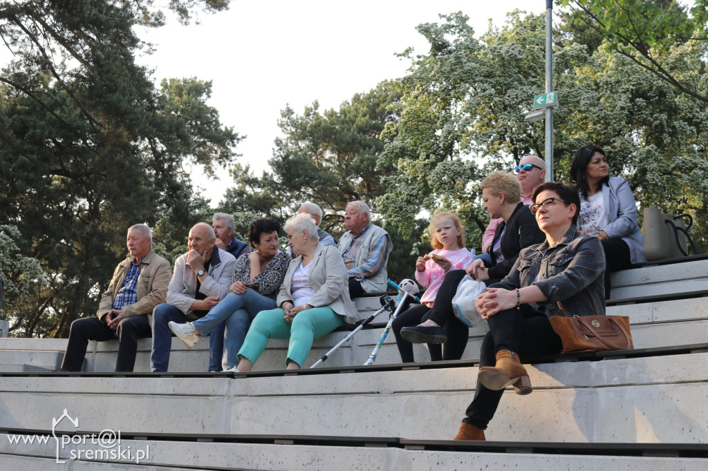 Koncert orkiestry w śremskim amfiteatrze