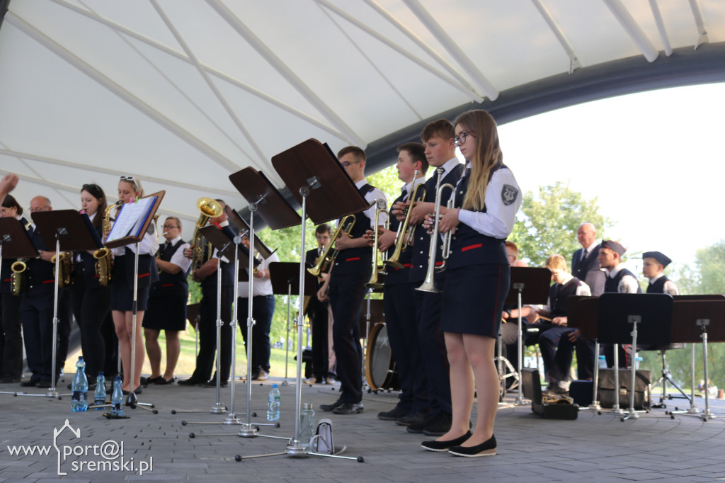 Koncert orkiestry w śremskim amfiteatrze