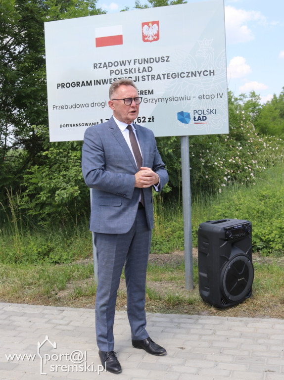 Droga w Grzymysławiu gotowa