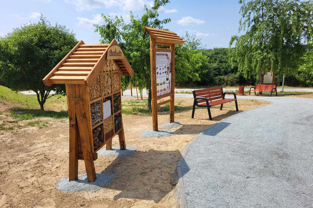 Nowa ścieżka i urządzenia w Psarskiem