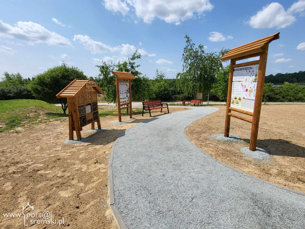 Nowa ścieżka i urządzenia w Psarskiem