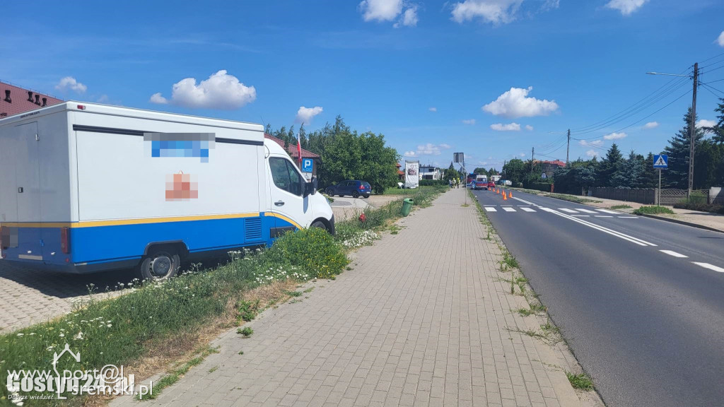 Zasnął za kierownicą
