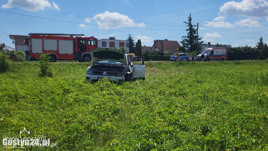 Zasnął za kierownicą