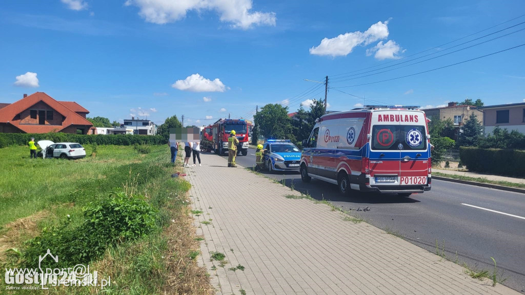 Zasnął za kierownicą