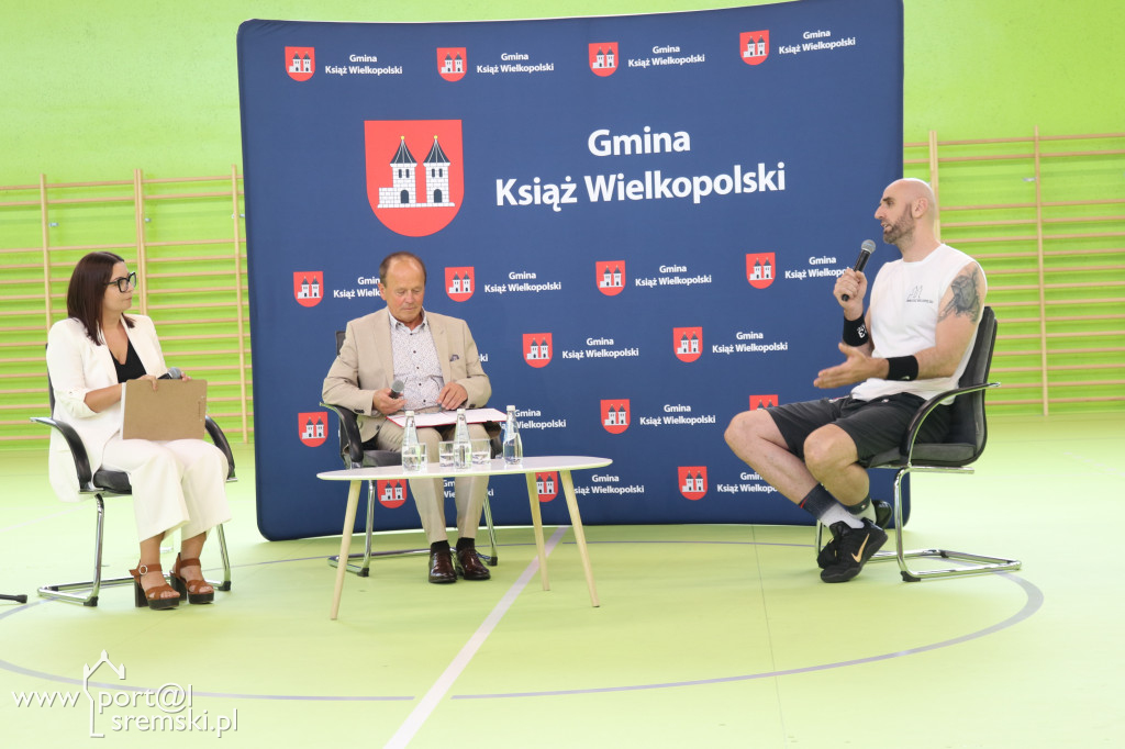 Marcin Gortat w Książu Wlkp.