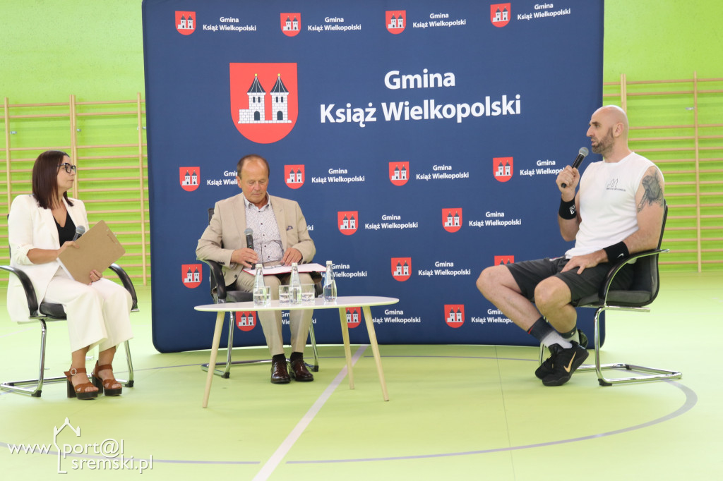 Marcin Gortat w Książu Wlkp.