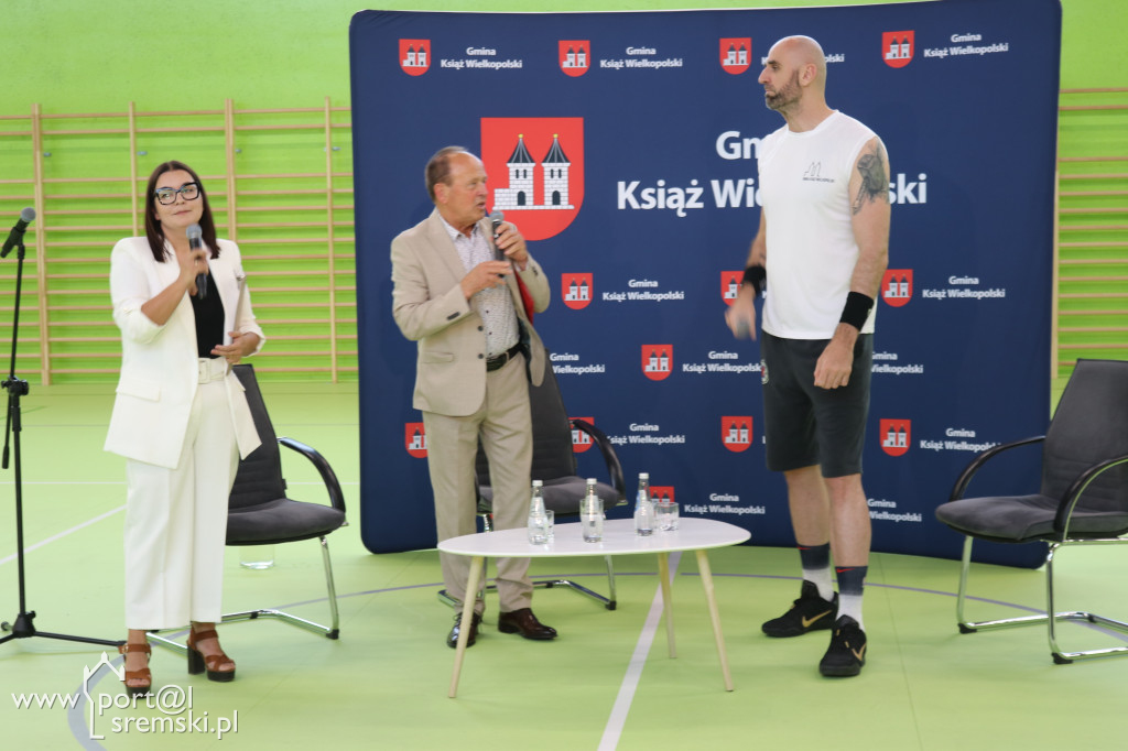Marcin Gortat w Książu Wlkp.