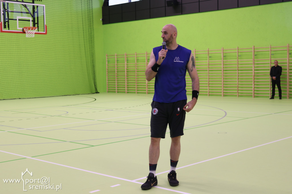 Marcin Gortat w Książu Wlkp.