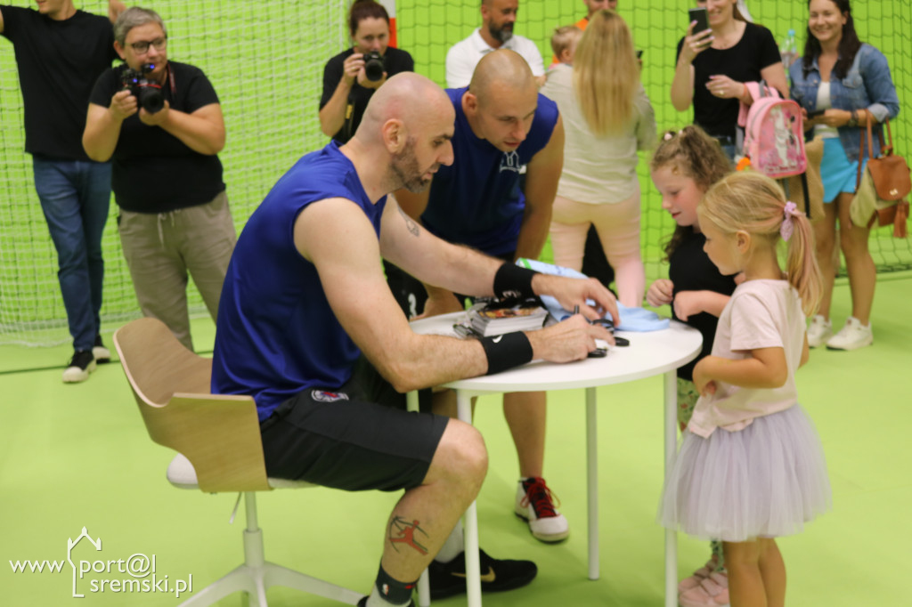 Marcin Gortat w Książu Wlkp.