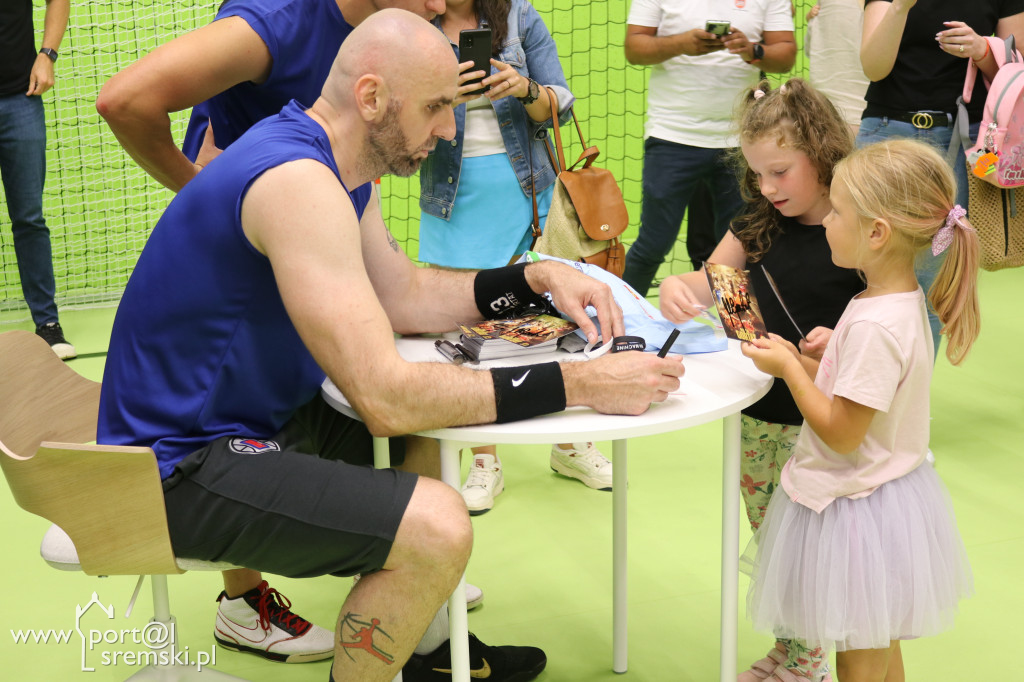 Marcin Gortat w Książu Wlkp.