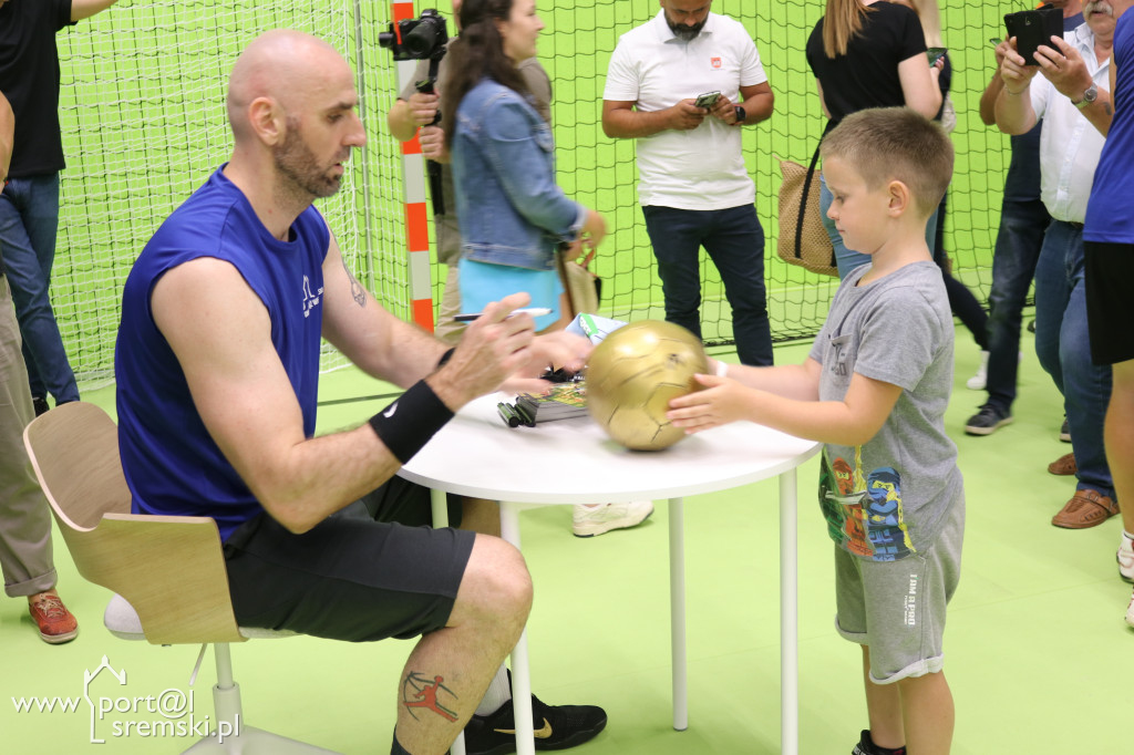 Marcin Gortat w Książu Wlkp.