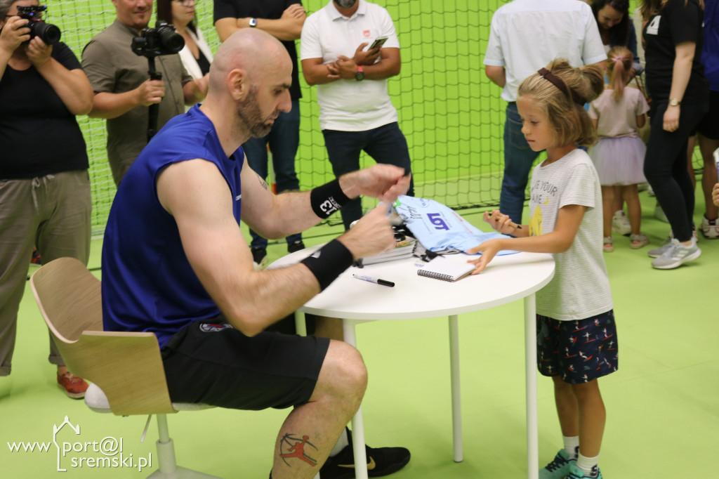 Marcin Gortat w Książu Wlkp.