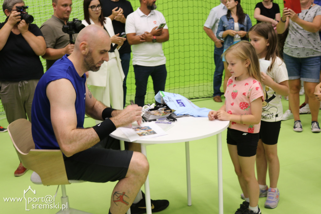 Marcin Gortat w Książu Wlkp.