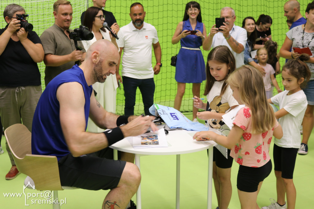 Marcin Gortat w Książu Wlkp.