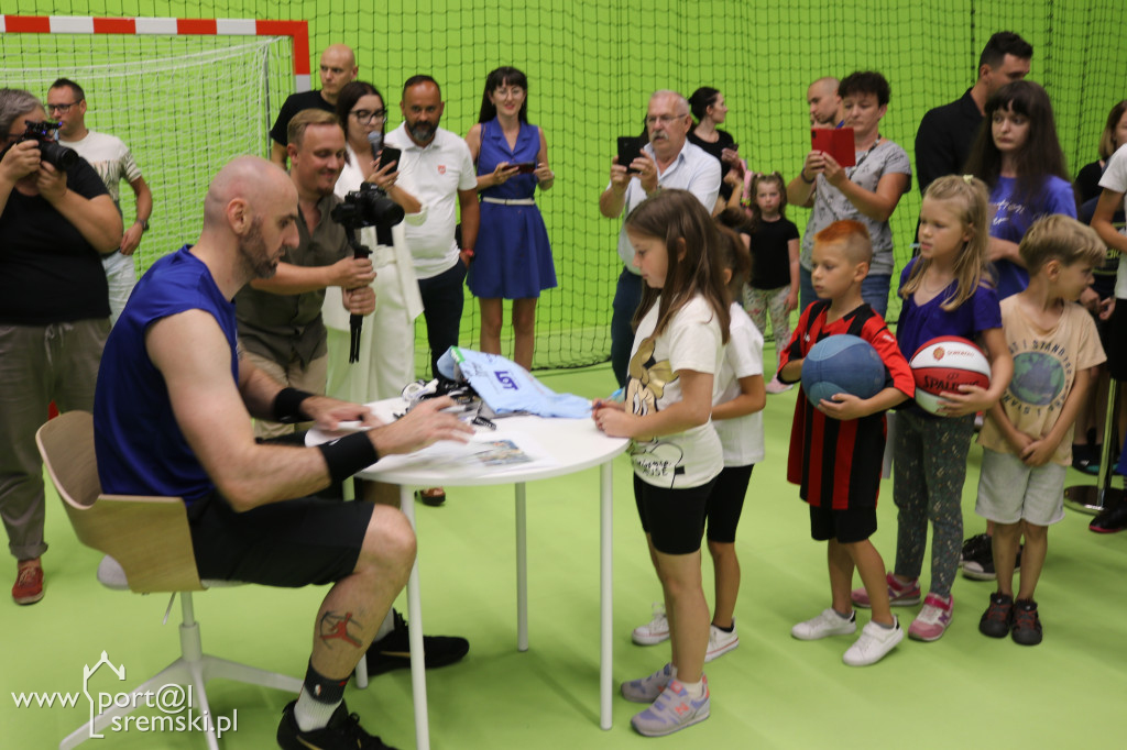 Marcin Gortat w Książu Wlkp.