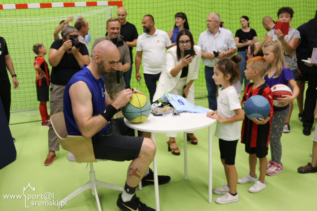 Marcin Gortat w Książu Wlkp.