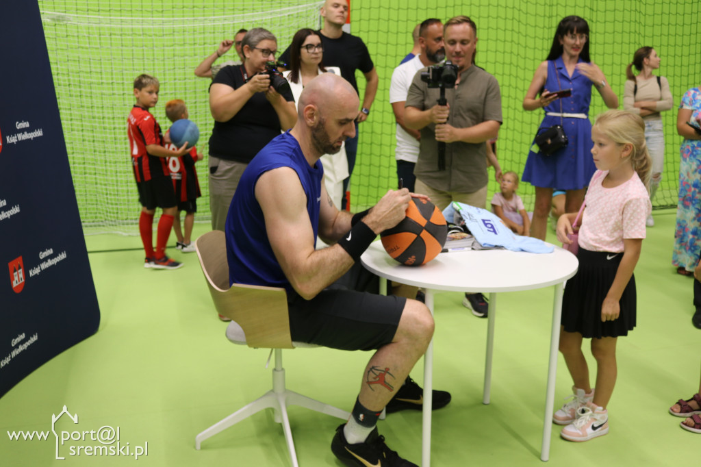 Marcin Gortat w Książu Wlkp.