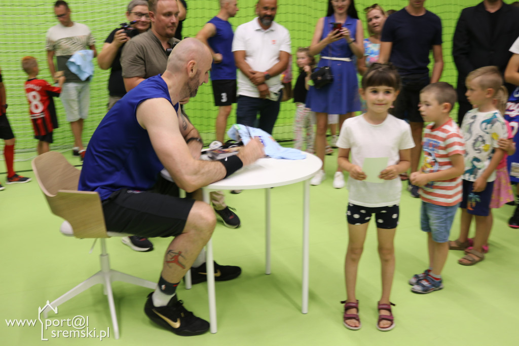 Marcin Gortat w Książu Wlkp.