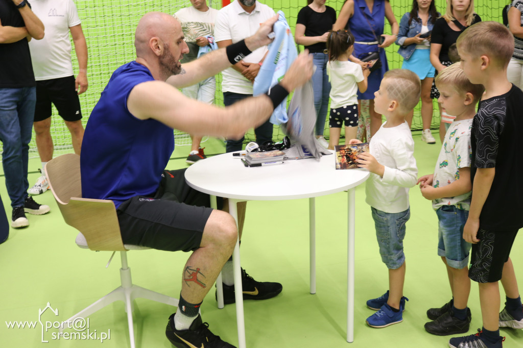 Marcin Gortat w Książu Wlkp.
