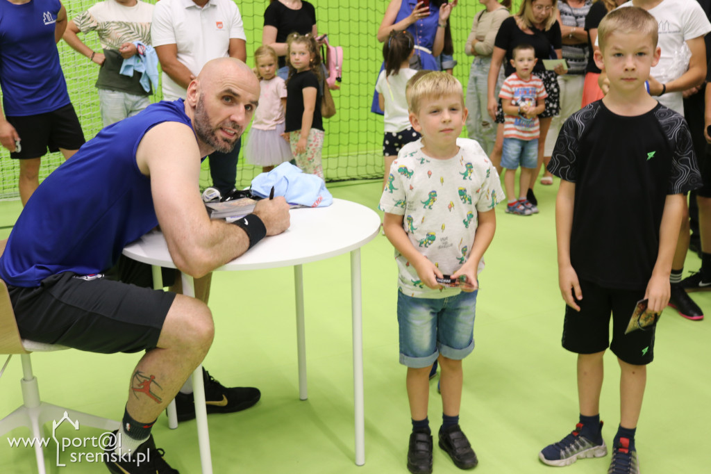 Marcin Gortat w Książu Wlkp.