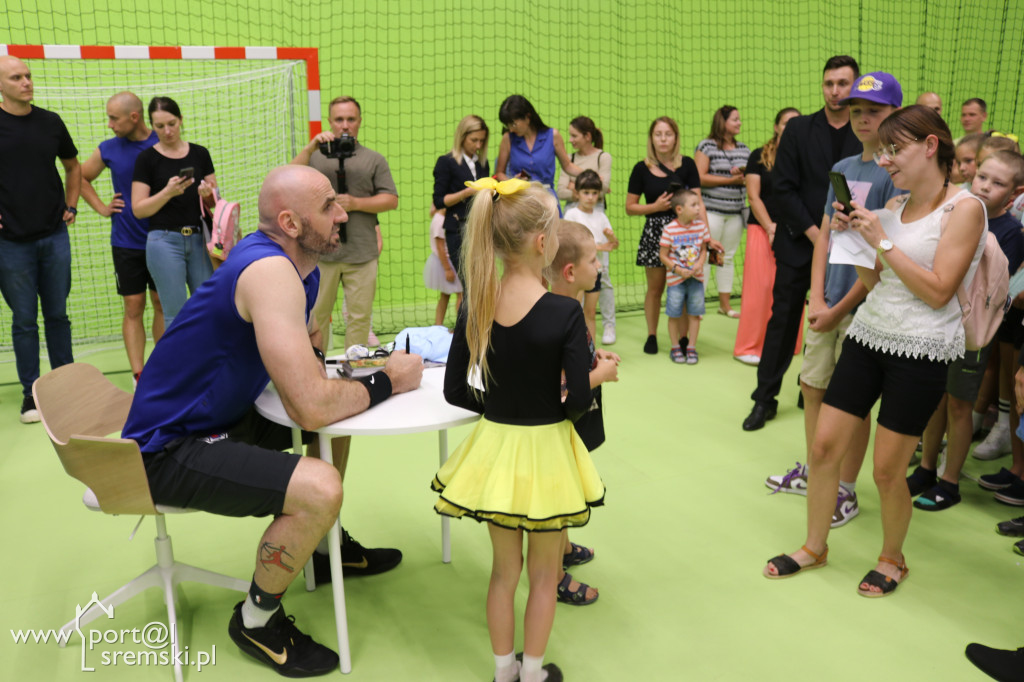 Marcin Gortat w Książu Wlkp.