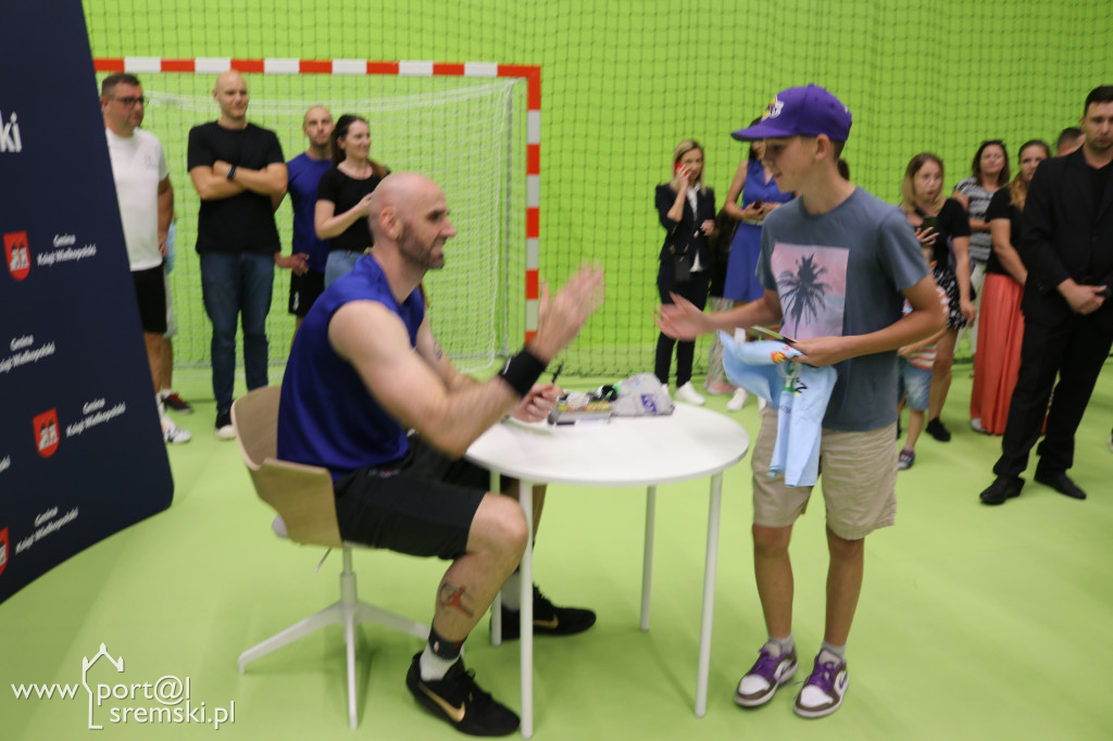 Marcin Gortat w Książu Wlkp.