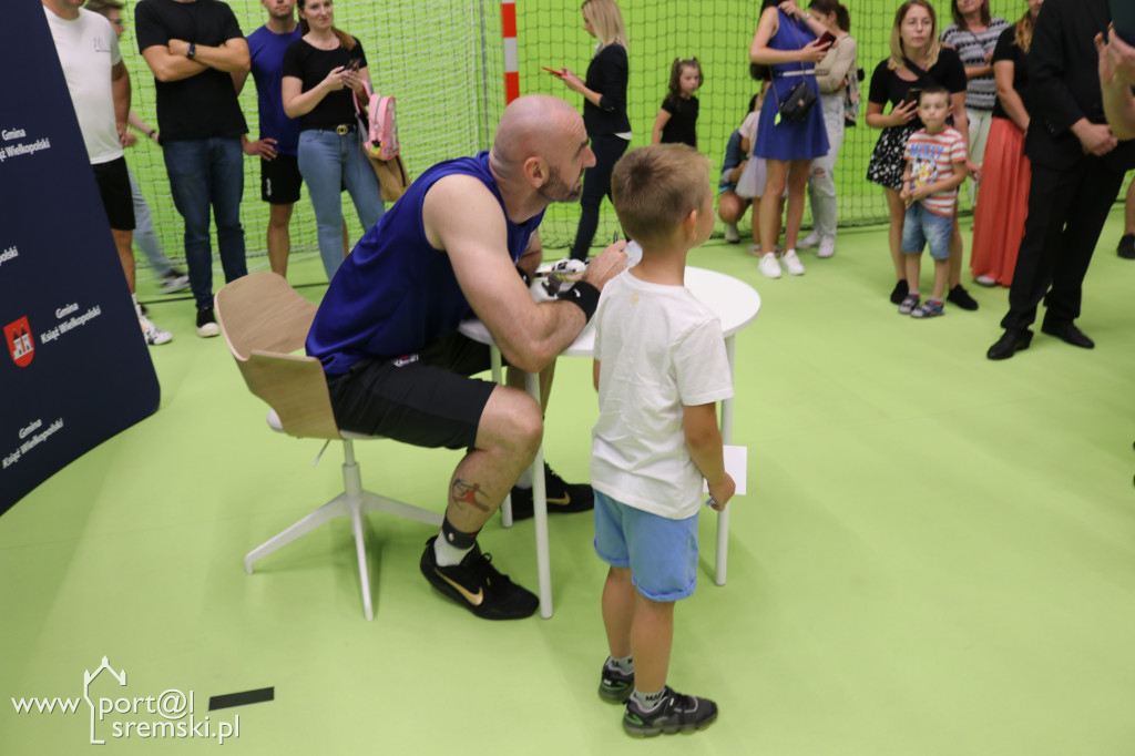 Marcin Gortat w Książu Wlkp.
