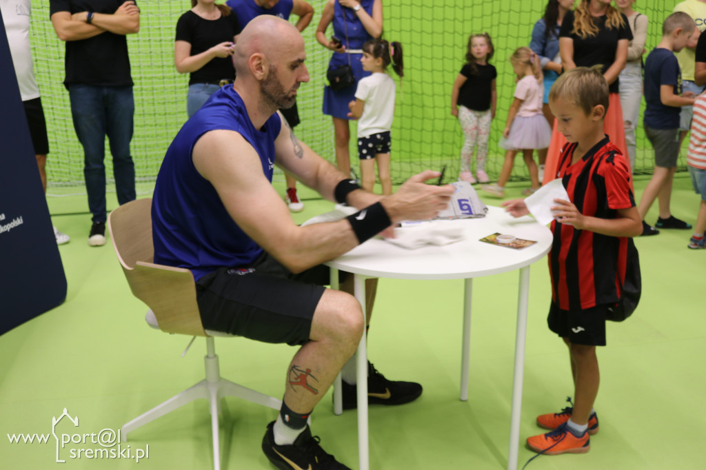 Marcin Gortat w Książu Wlkp.