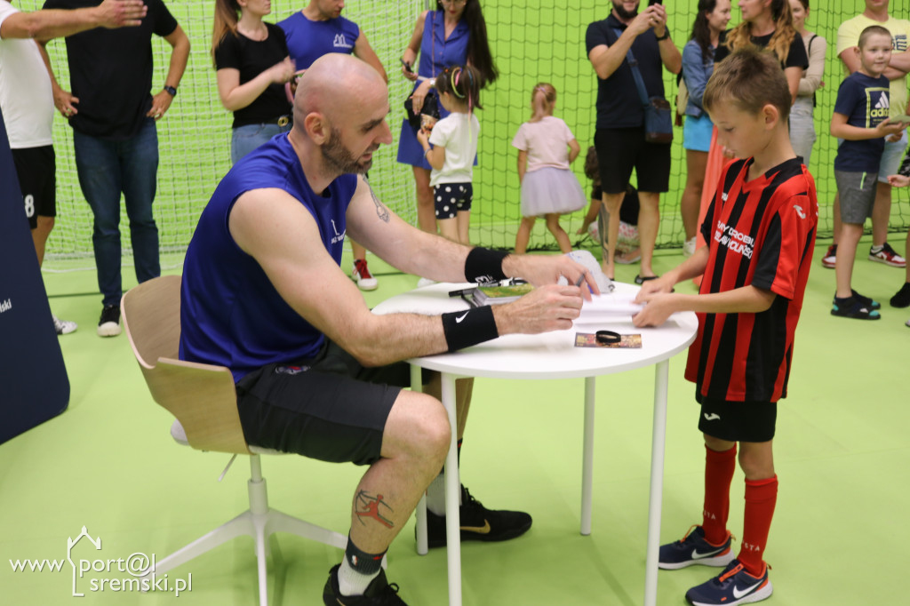 Marcin Gortat w Książu Wlkp.