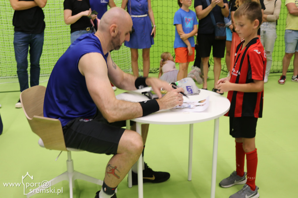 Marcin Gortat w Książu Wlkp.
