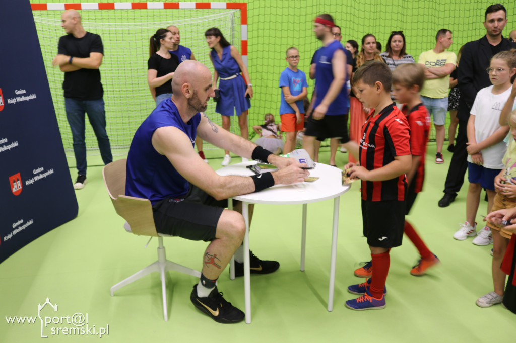 Marcin Gortat w Książu Wlkp.