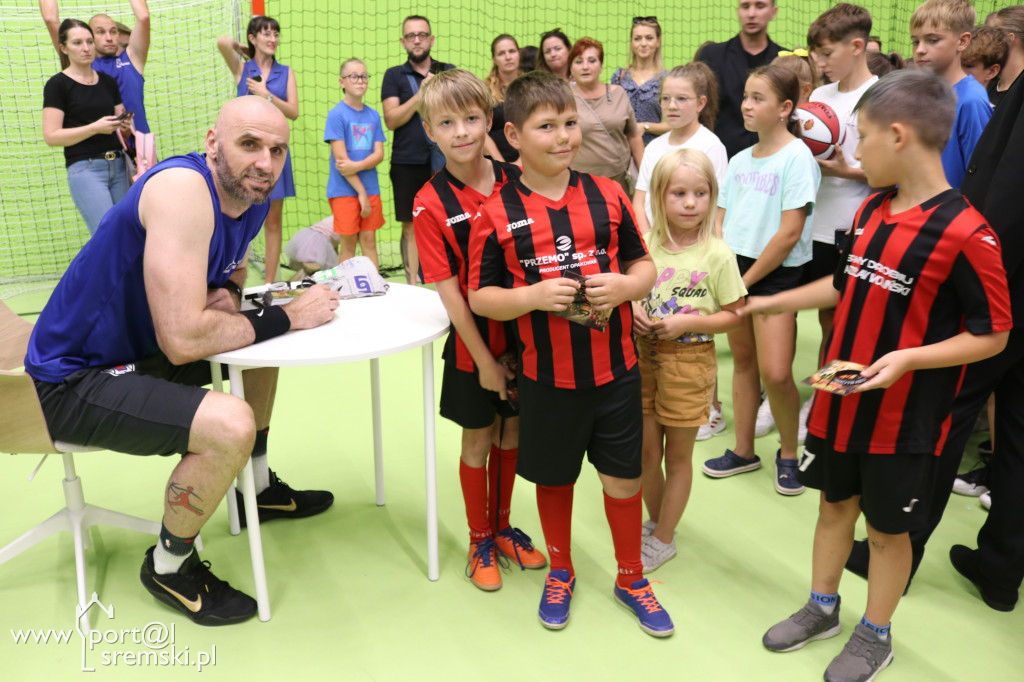 Marcin Gortat w Książu Wlkp.