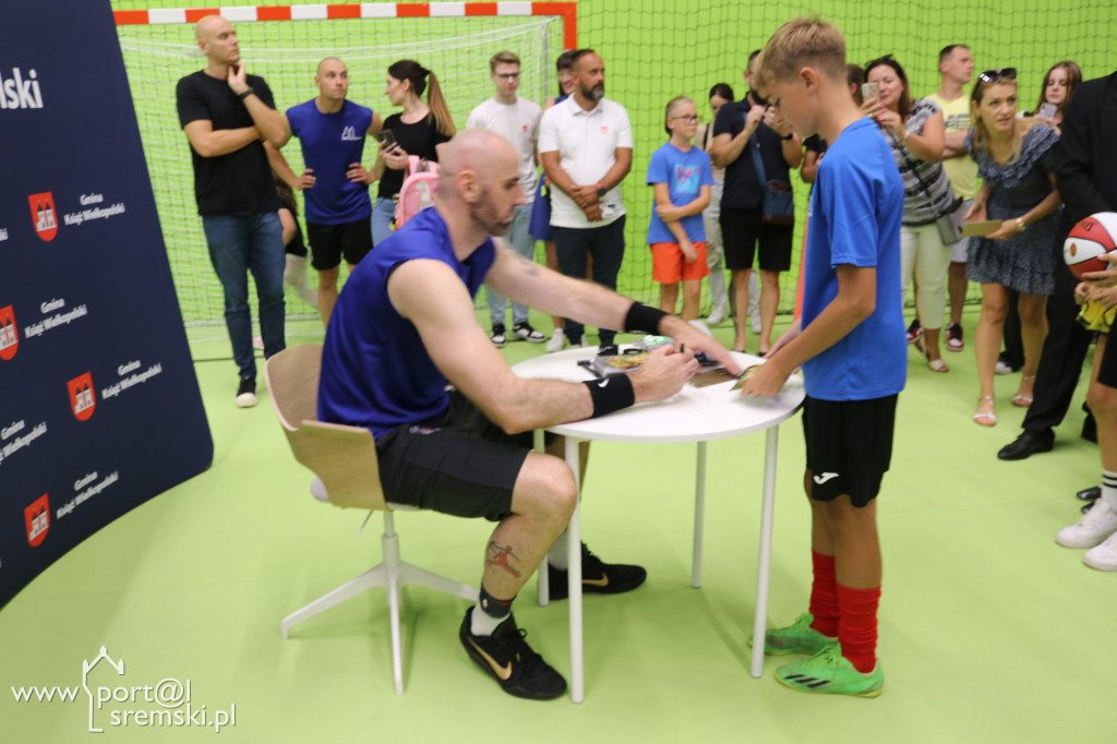 Marcin Gortat w Książu Wlkp.