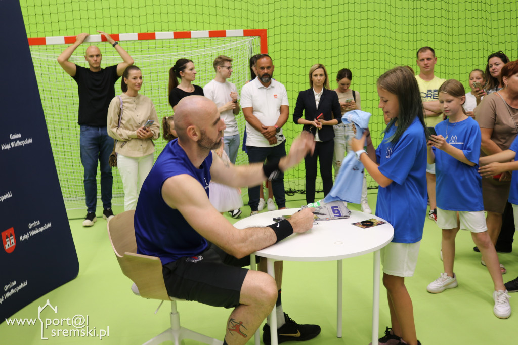Marcin Gortat w Książu Wlkp.