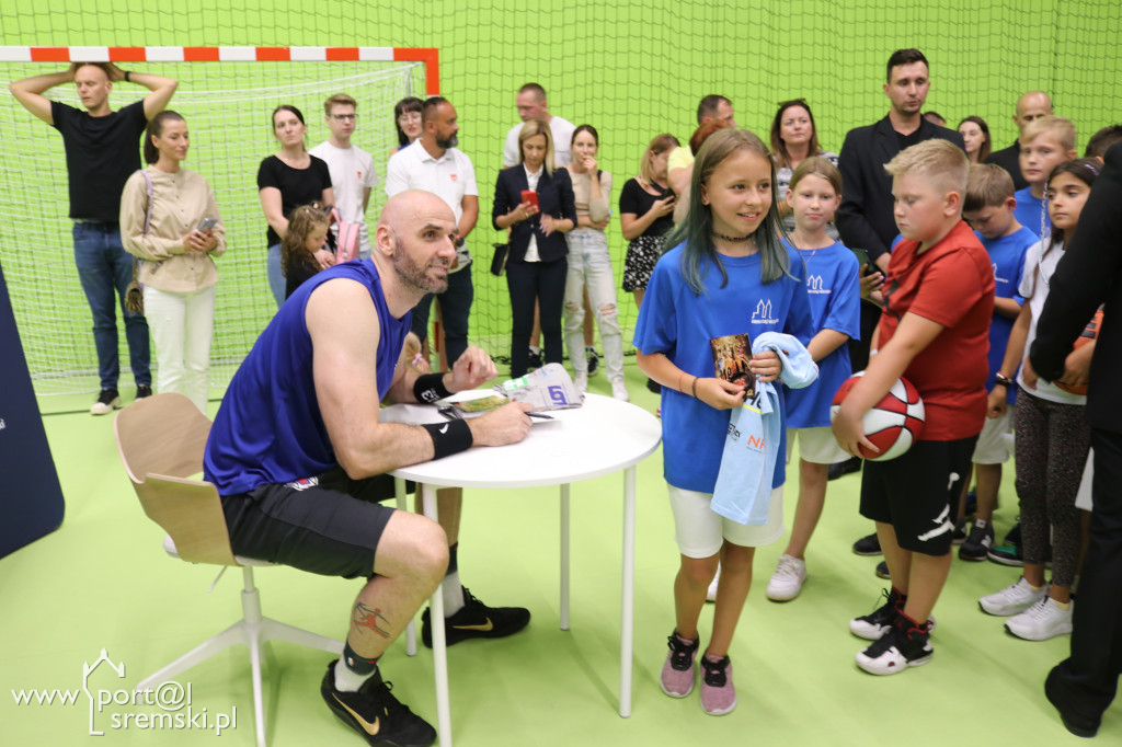 Marcin Gortat w Książu Wlkp.