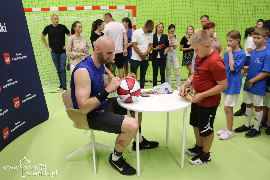 Marcin Gortat w Książu Wlkp.