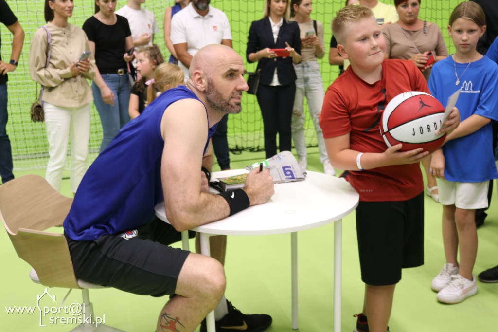 Marcin Gortat w Książu Wlkp.