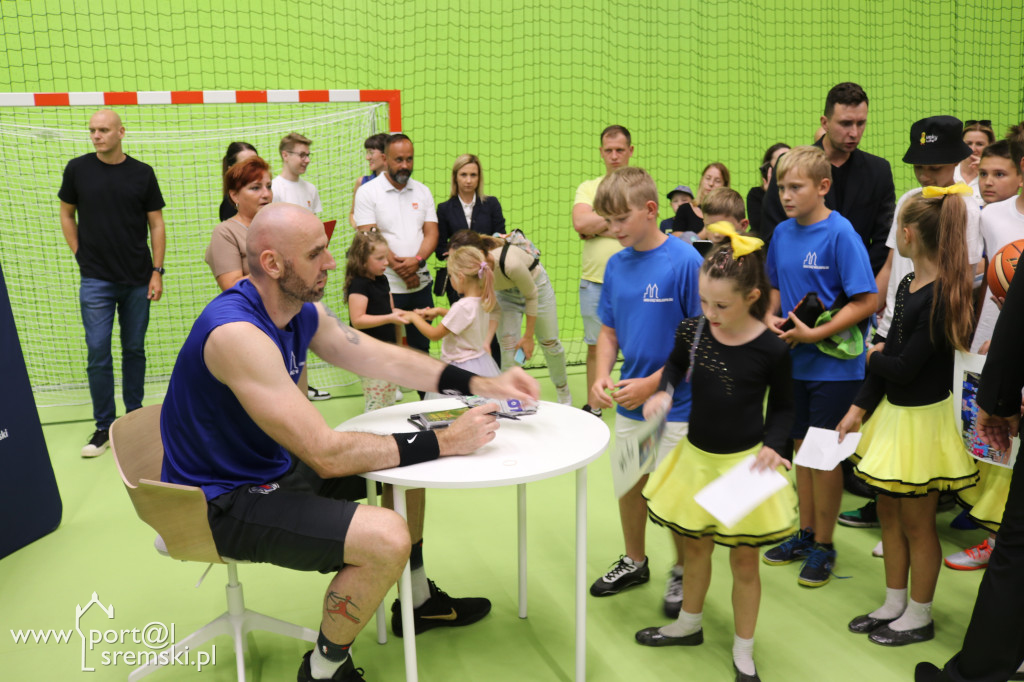 Marcin Gortat w Książu Wlkp.