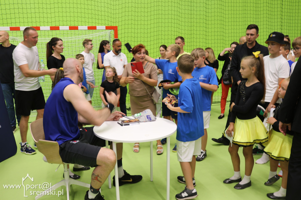Marcin Gortat w Książu Wlkp.