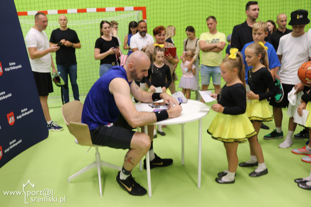 Marcin Gortat w Książu Wlkp.