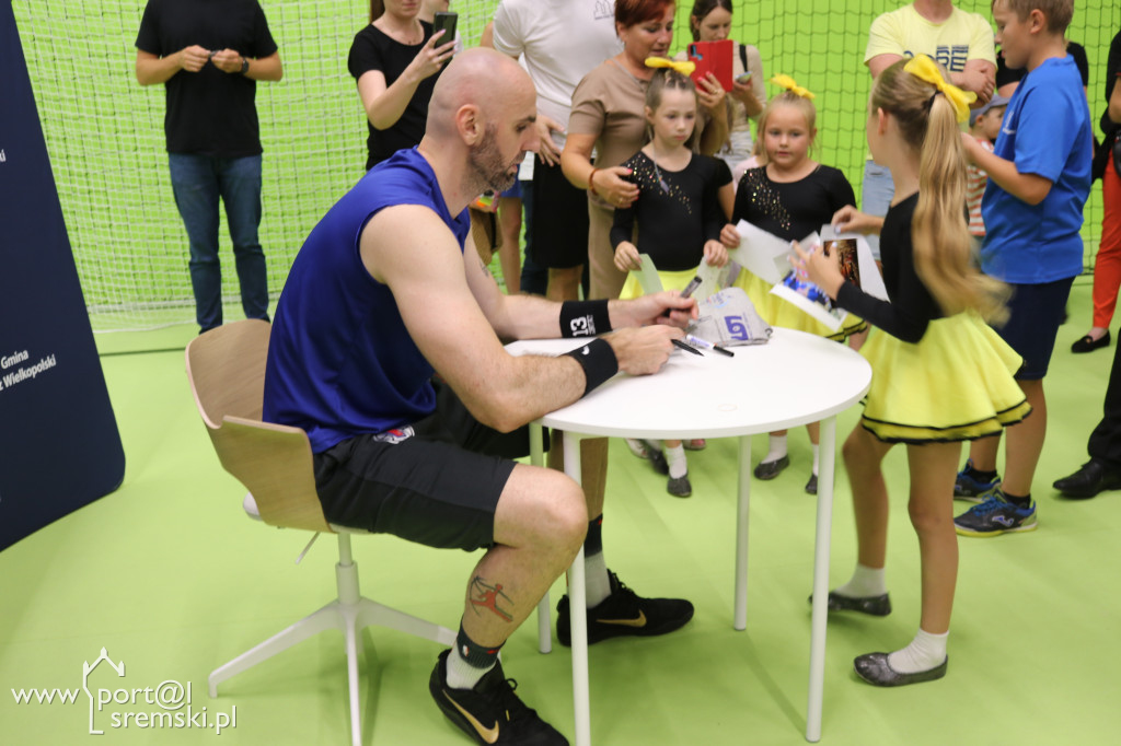 Marcin Gortat w Książu Wlkp.