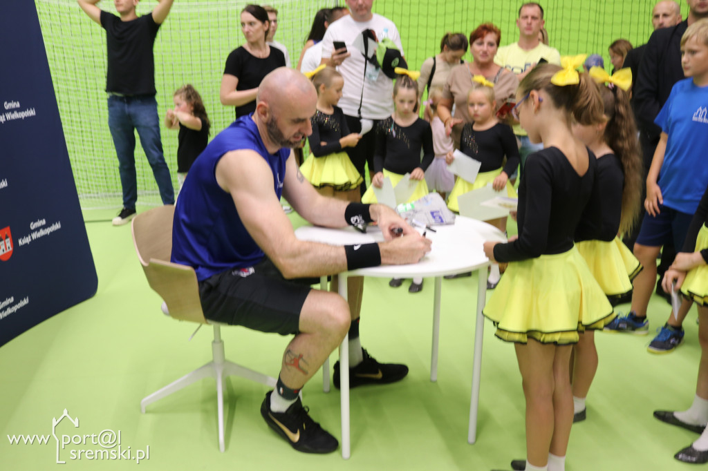 Marcin Gortat w Książu Wlkp.