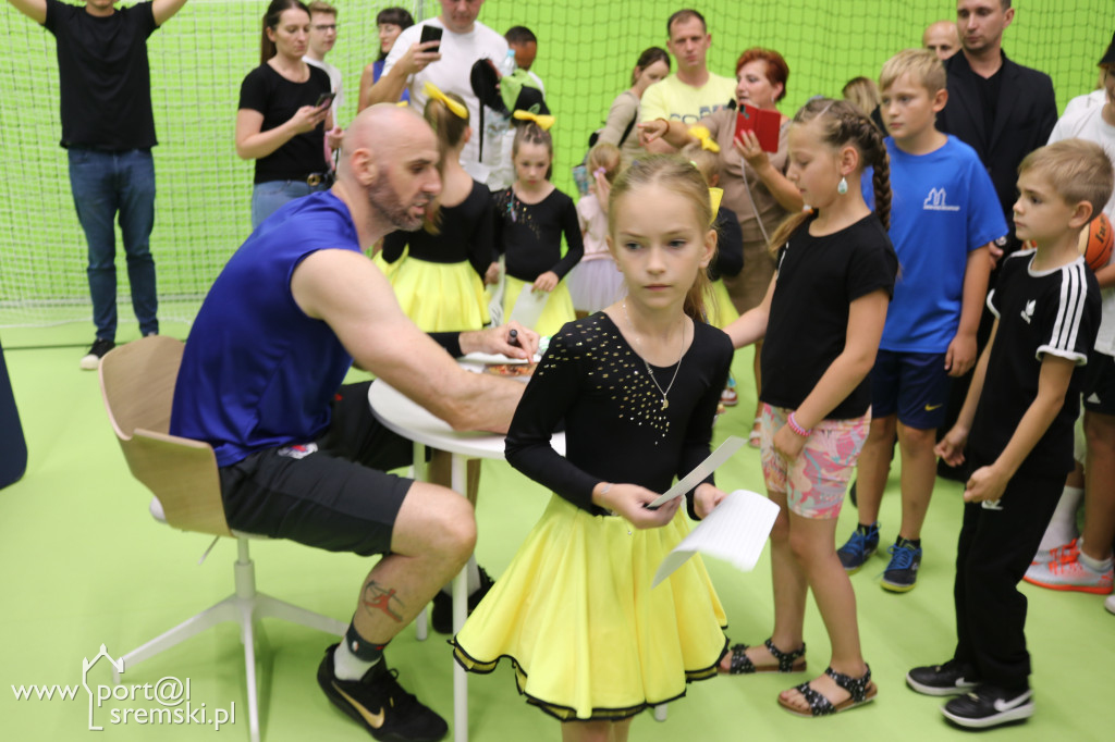Marcin Gortat w Książu Wlkp.