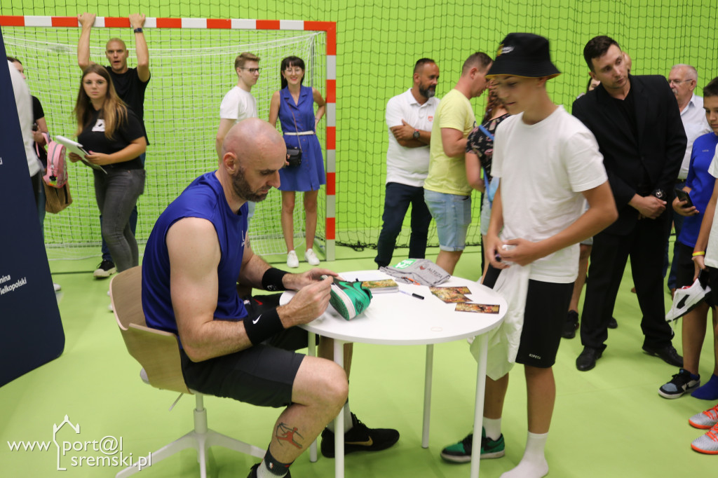 Marcin Gortat w Książu Wlkp.