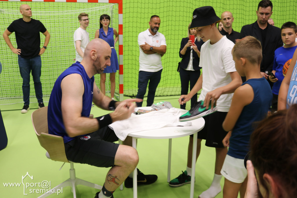 Marcin Gortat w Książu Wlkp.
