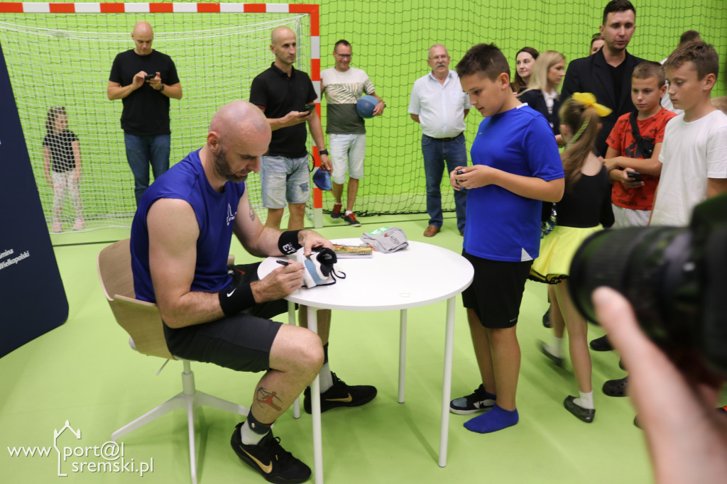 Marcin Gortat w Książu Wlkp.